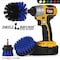 Drill Brush Power Scrubber By Useful Products 5 in W 5 in L Brush, Blue B-S-42O-QC-DB - alternate 4